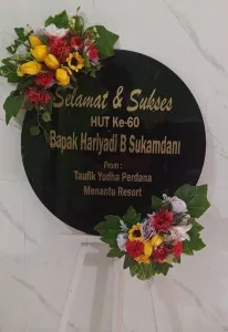 Papan Akrilik Ucapan Ulang Tahun Bintaro